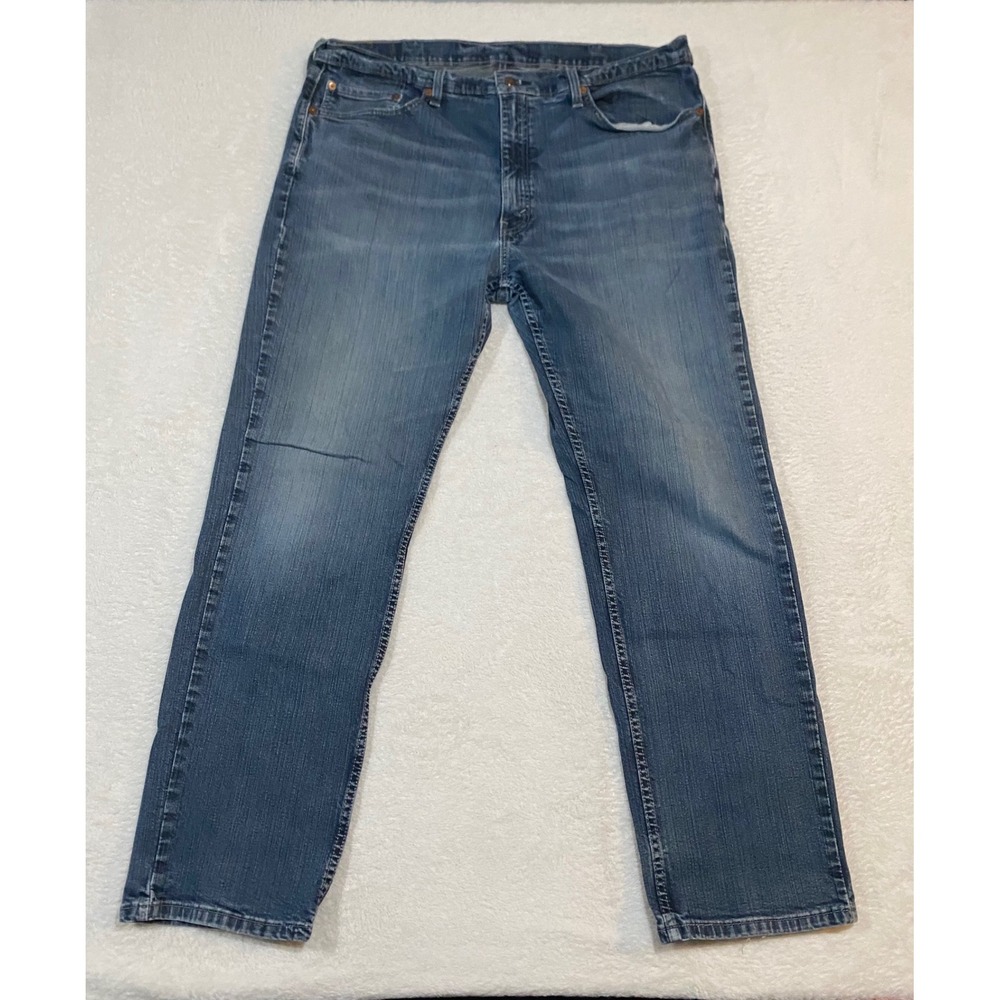 Levis 559 Relaxed Straight Jeans Mens 40x32 Blue Denim 00559-0457 Medium Wash